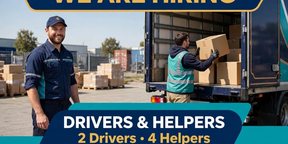 Drivers and Helpers Jobs 2026 Apply Online