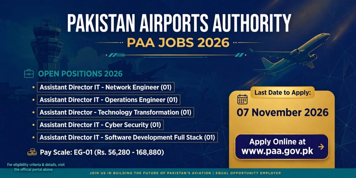 PAA Jobs 2026 Apply Online