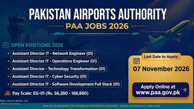 PAA Jobs 2026 Apply Online