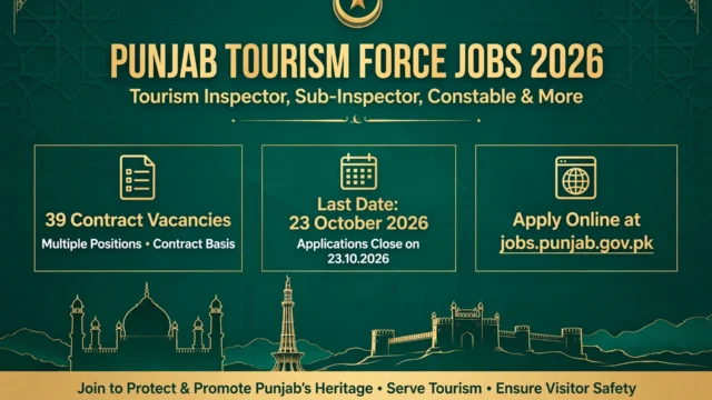 Punjab Tourism Force Jobs 2026 Apply Online