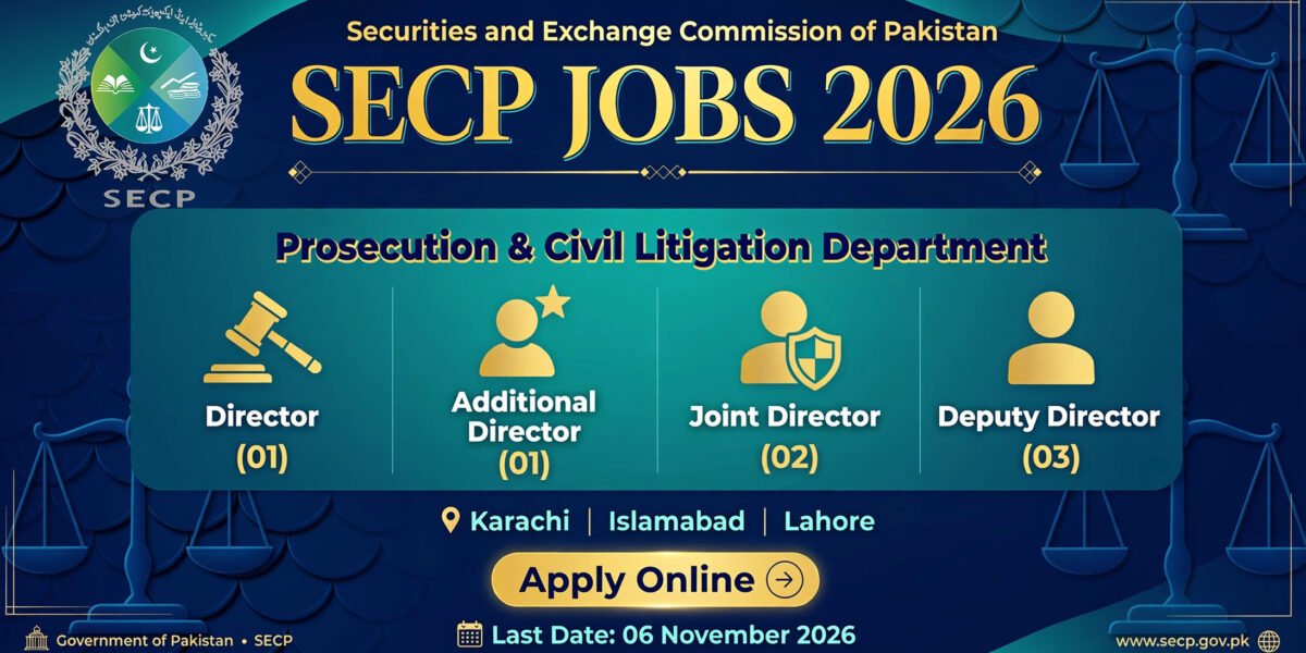 SECP Jobs 2026 Apply Online