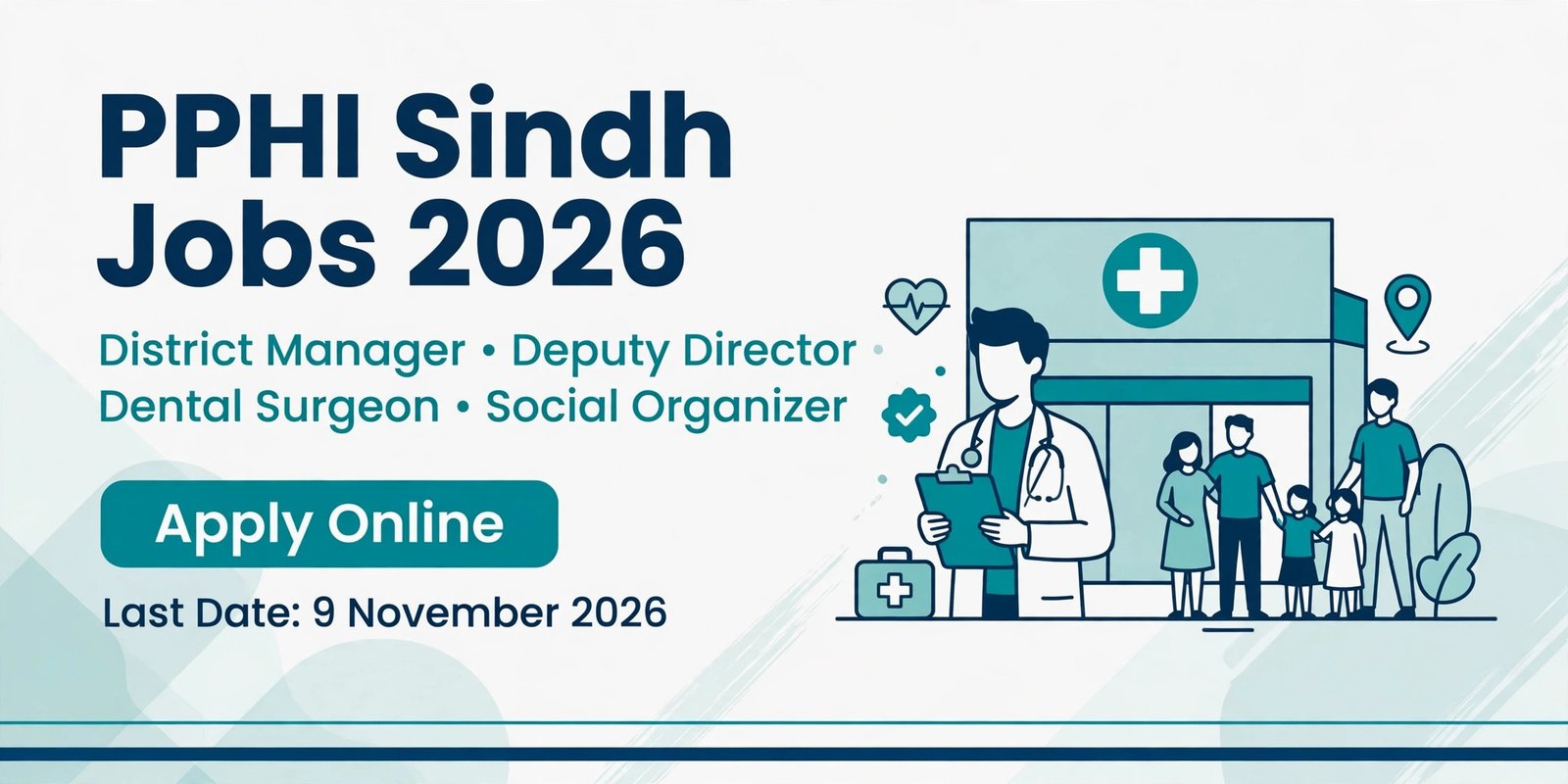PPHI Sindh Jobs 2026 poster
